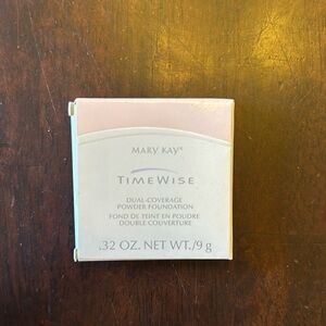 Mary Kay Timewise Dual Coverage Powder Foundation Ivory 100 NIB